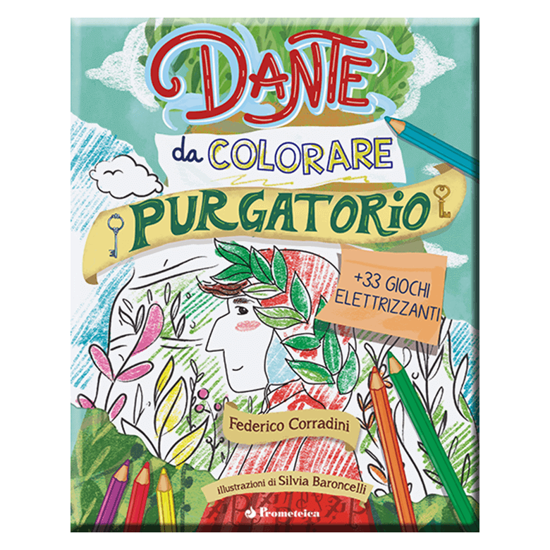 Dante da colorare, libro Purgatorio squared 1 | Prometeica